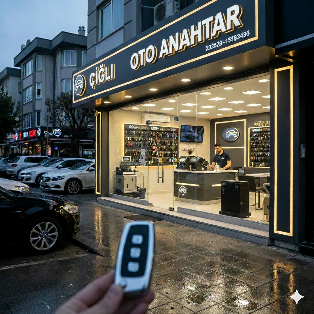 Çiğli oto anahtar – yedek oto anahtar çalışması